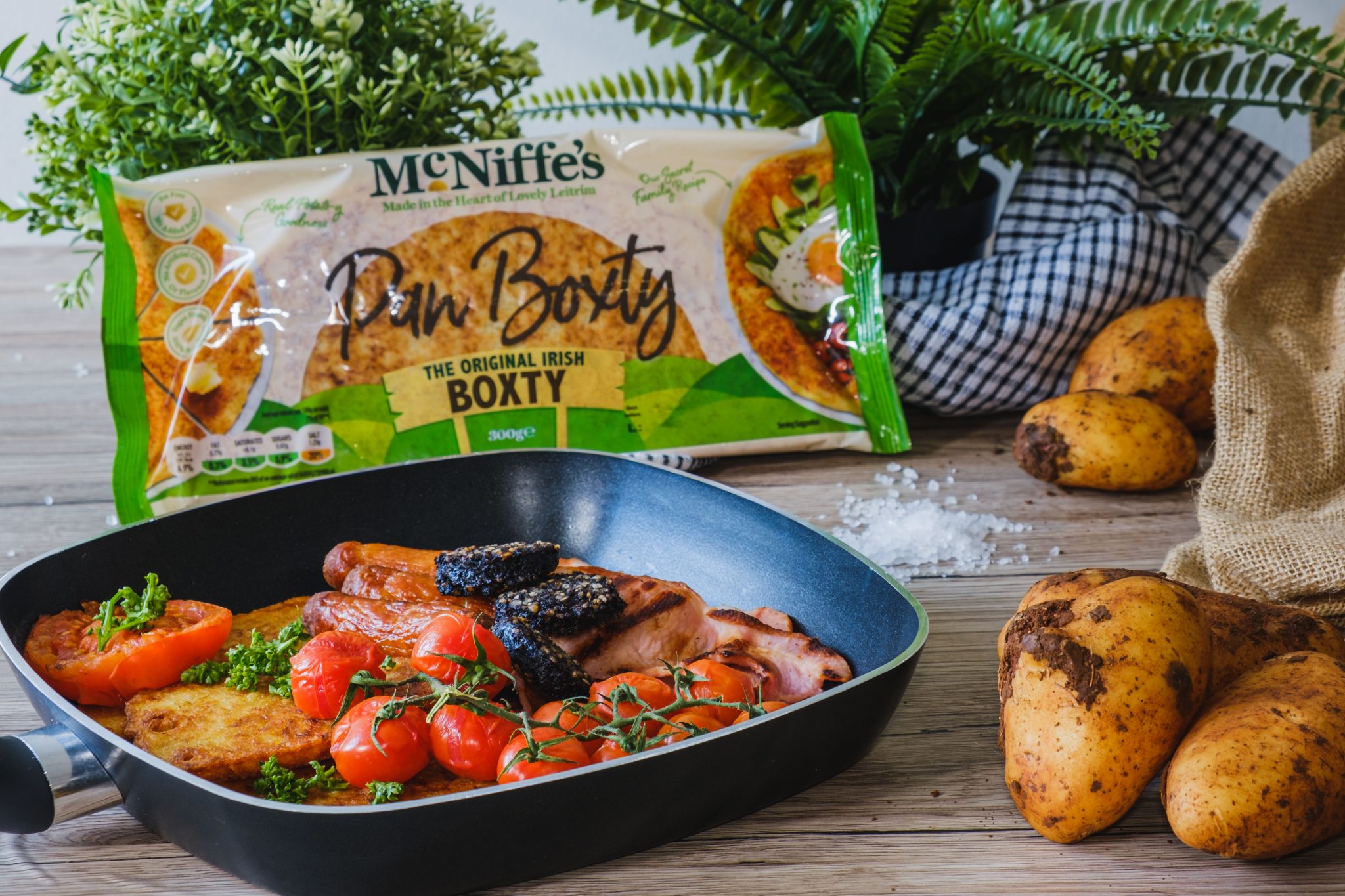 Pan Boxty the Irish Potato Pancake, Ireland's Favorite Boxty McNiffes