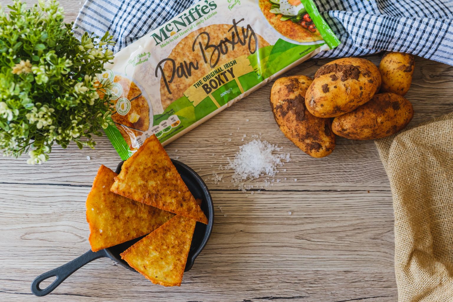 Pan Boxty the Irish Potato Pancake, Ireland's Favorite Boxty McNiffes