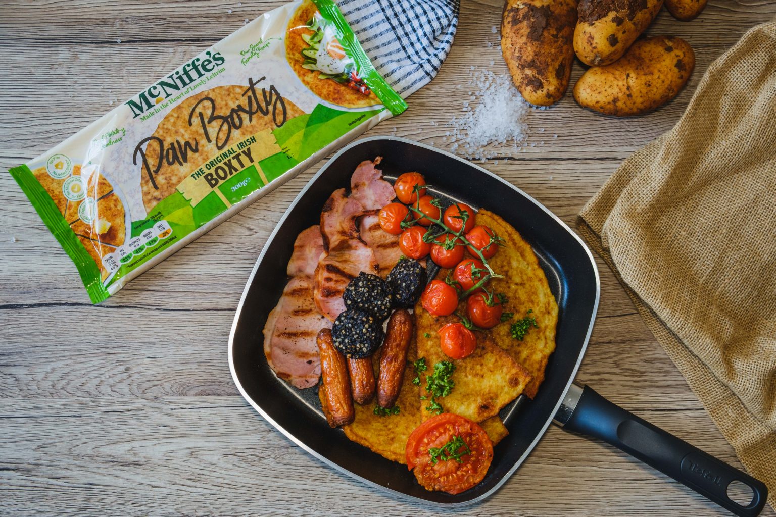 Pan Boxty the Irish Potato Pancake, Ireland's Favorite Boxty McNiffes